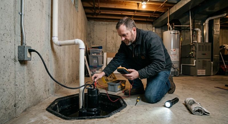 Basement Sump Pump Service in Des Moines, IA