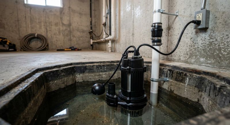 Basement Sump Pump Service in Boston, MA