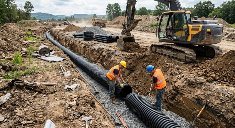 Drain Trenching in Atlanta, GA