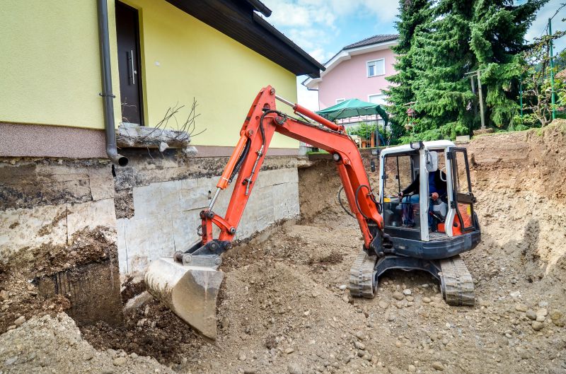 Footer Excavation in Houston, TX