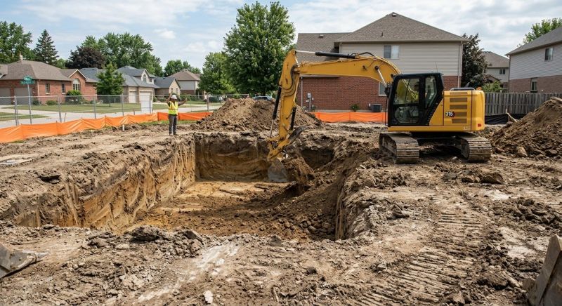 Foundation Excavation in Salt Lake City, UT