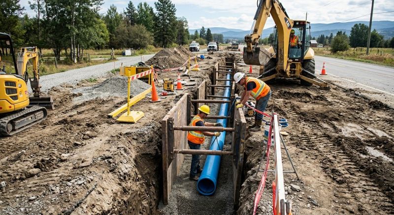 Gas Line Excavation in Salt Lake City, UT