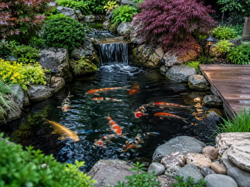 Koi Pond Installation in Ventura County, CA
