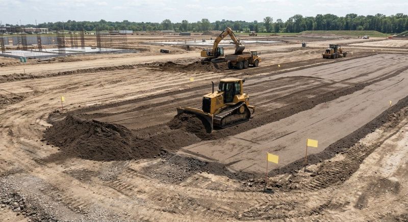 Parking Lot Excavation in Houston, TX