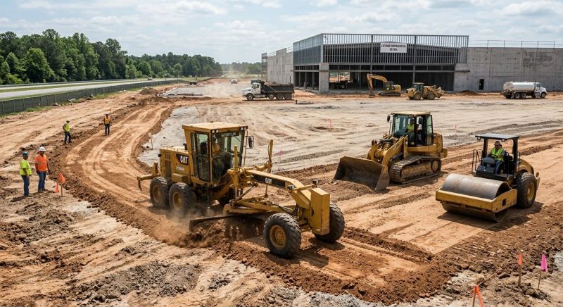 Parking Lot Leveling in Houston, TX