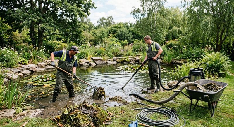 Pond Cleaning in Honolulu, HI